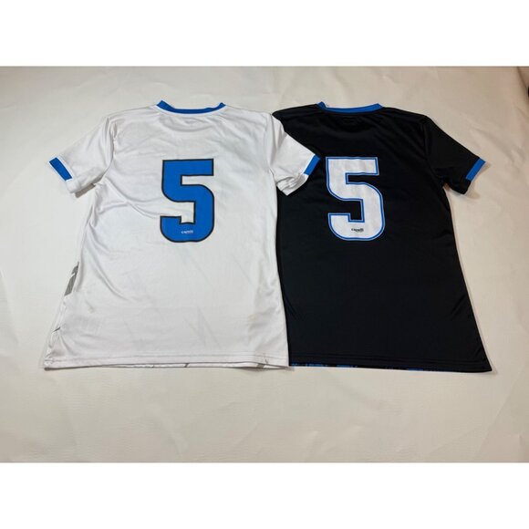 Capelli Sport Soccer Jerseys Size S Lot #5 Blue & White game day (bin FF103) - Picture 1 of 6